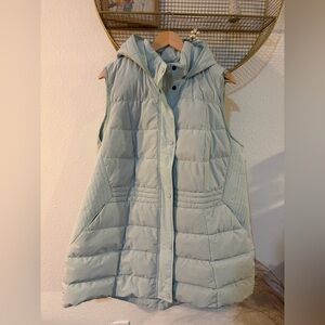 Women's Light Blue Quilted Vest